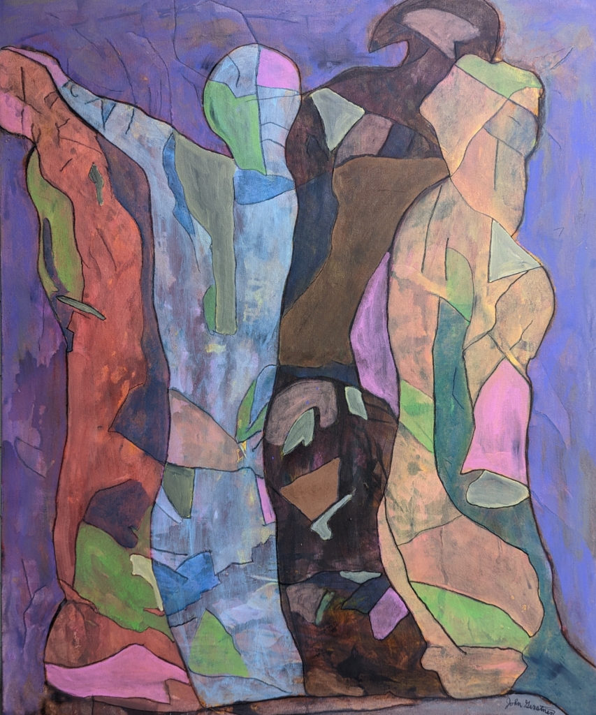 abstract figurative painting
